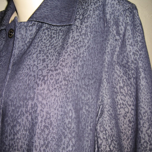 Peck & Peck Weekend NWT Indigo Denim Blazer - Picture 6 of 6
